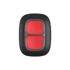 Бездротова екстрена кнопка Ajax DoubleButton Black