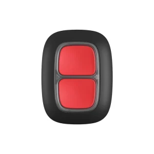 Бездротова екстрена кнопка Ajax DoubleButton Black