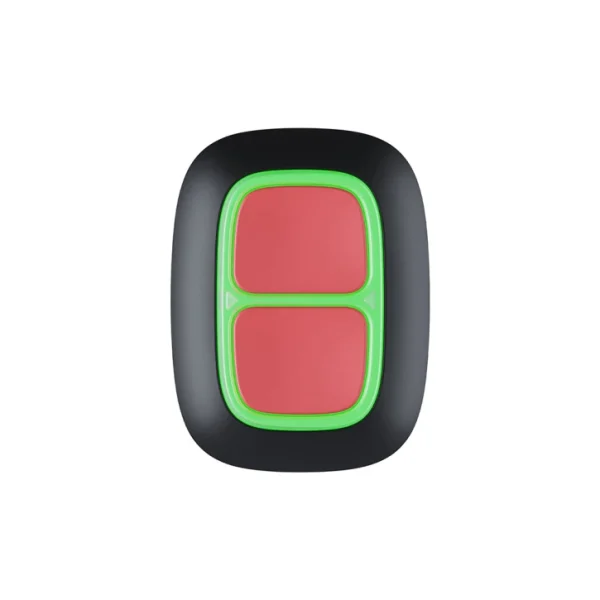 Бездротова екстрена кнопка Ajax DoubleButton Black