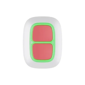 Бездротова екстрена кнопка Ajax DoubleButton White