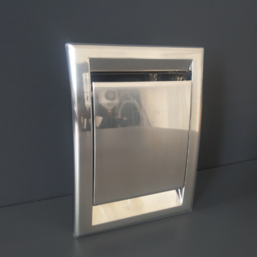 Пневморозетка Deco нержавіюча сталь