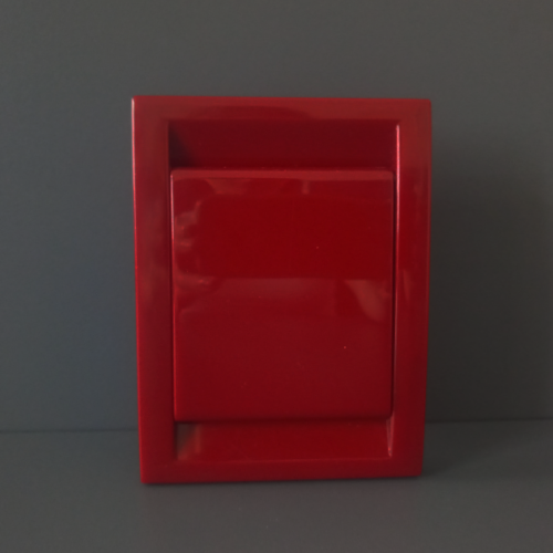 Пневморозетка Deco колір червоний