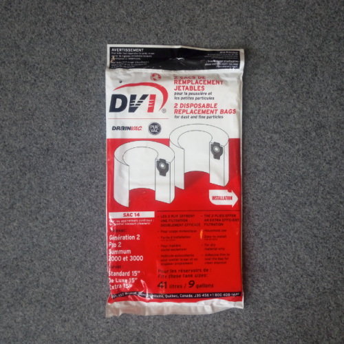 Мішки Drainvac SAC-14 для 2GE