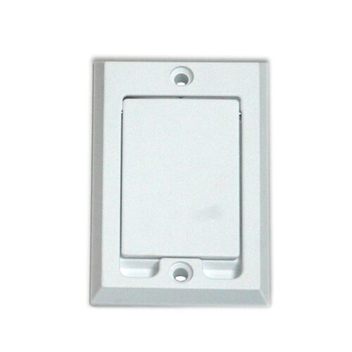 Пневморозетка HAYDEN прямокутна біла