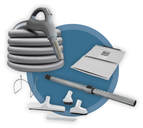 Набір для збирання Decovac зі шлангом 10,68м.