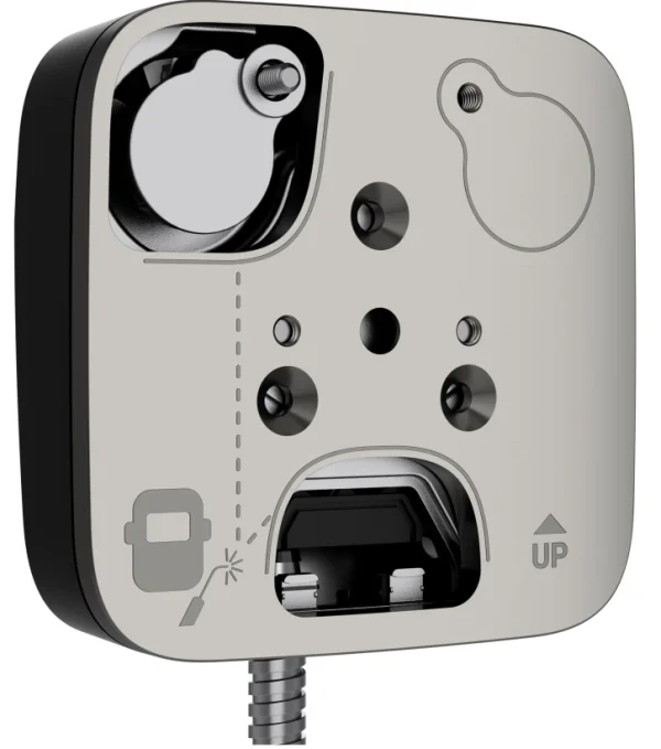 Дротовий датчик вібрації з додатковим сенсором удару Ajax SeismoProtect G3 Fibra Black (98422.269.BL1)