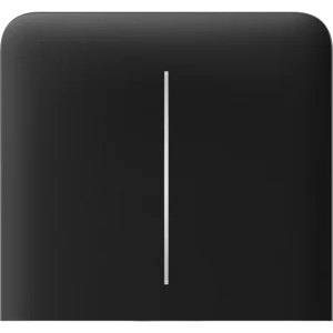 Бічна кнопка для двоклавішного вимикача Ajax SideButton (2-gang) vertical Black