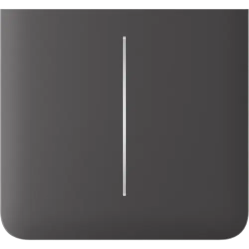 Бічна кнопка для двоклавішного вимикача Ajax SideButton (2-gang) vertical Grey
