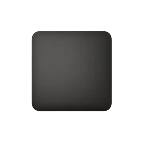 Кнопка для одноклавішного чи прохідного вимикача Ajax SoloButton (1-gang / 2-way) Black