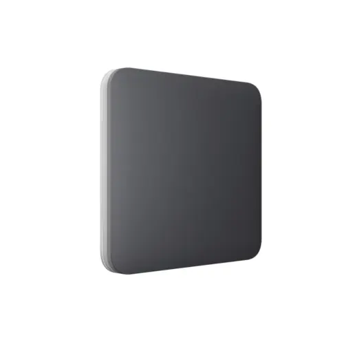 Кнопка для одноклавішного чи прохідного вимикача Ajax SoloButton (1-gang / 2-way) Graphite