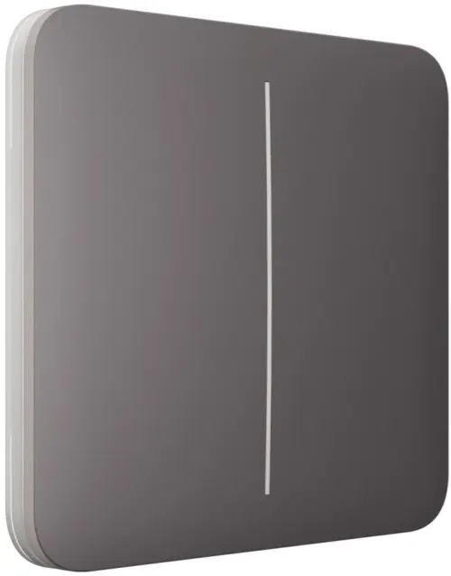 Вимикач Ajax LightSwitch 2-клавішний Grey