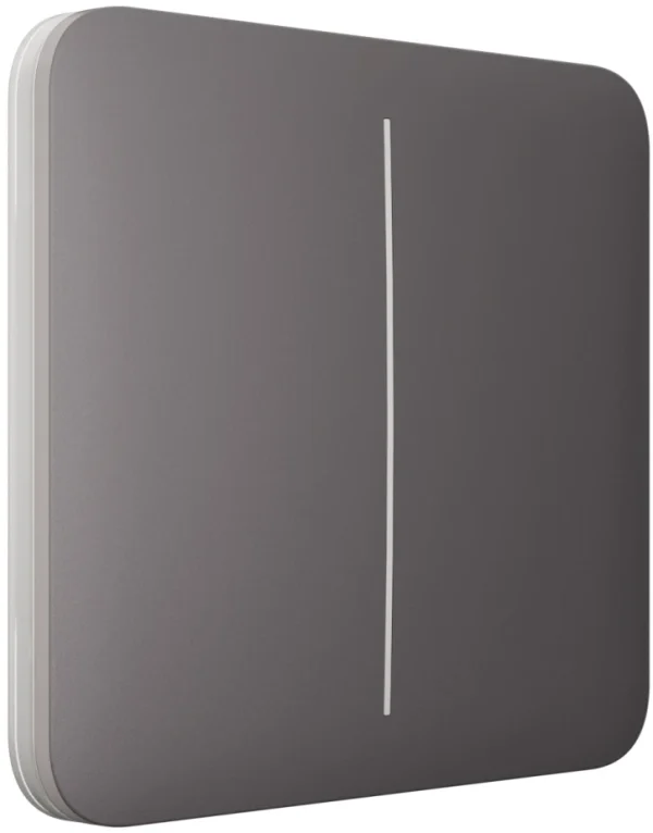 Вимикач Ajax LightSwitch 2-клавішний Grey
