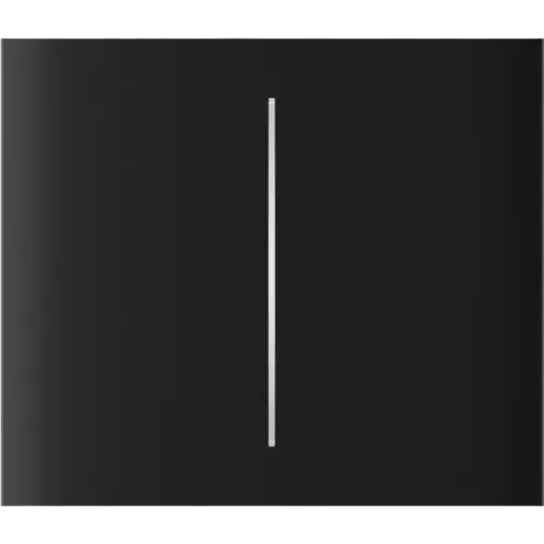 Центральна кнопка для двоклавішного вимикача Ajax CenterButton (2-gang) vertical Black