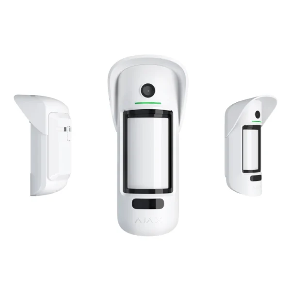 Бездротовий вуличний датчик руху Ajax MotionCam Outdoor White