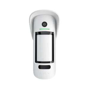 Бездротовий вуличний датчик руху Ajax MotionCam Outdoor (PhOD) з підтримкою фотоверифікації тривог, функцій «Фото за запитом» і «Фото за сценарієм» White
