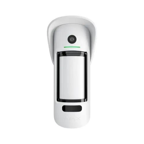 motioncam_outdoor_phod_wh_1_1.webp Бездротовий вуличний датчик руху Ajax MotionCam Outdoor (PhOD) з підтримкою фотоверифікації тривог, функцій «Фото за запитом» і «Фото за сценарієм» White