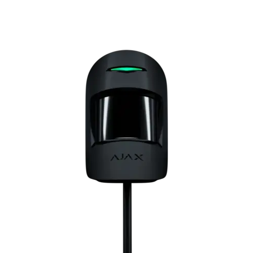 Дротовий датчик руху Ajax MotionProtect Fibra Black