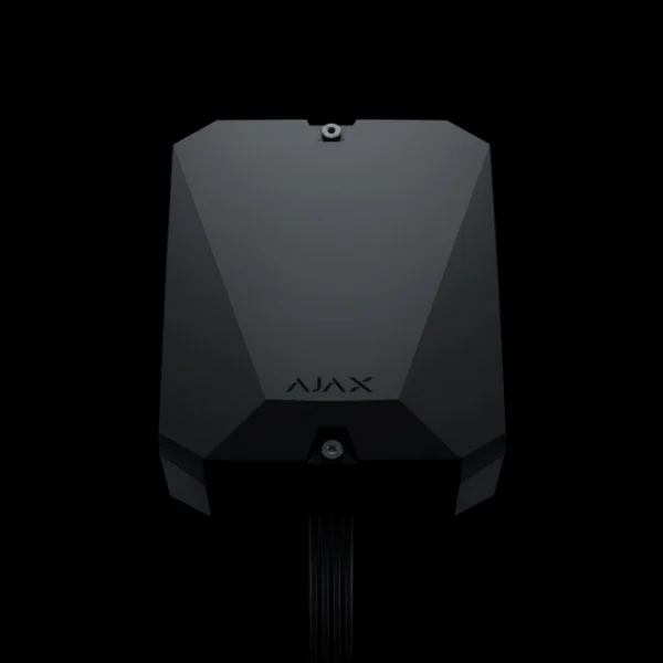 Гібридна централь системи безпеки Ajax FIBRA Hub Hybrid (4G) Black