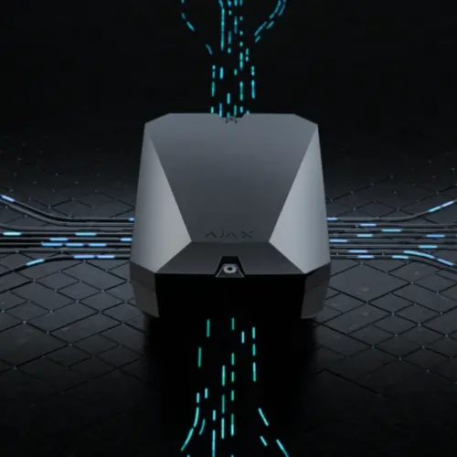 Модуль інтеграції сторонніх дротових пристроїв Ajax MultiTransmitter Fibra Black