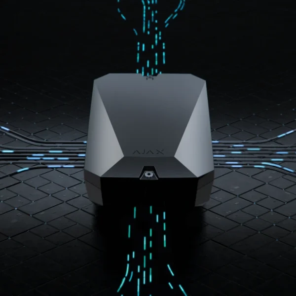 Модуль інтеграції сторонніх дротових пристроїв Ajax MultiTransmitter Fibra Black