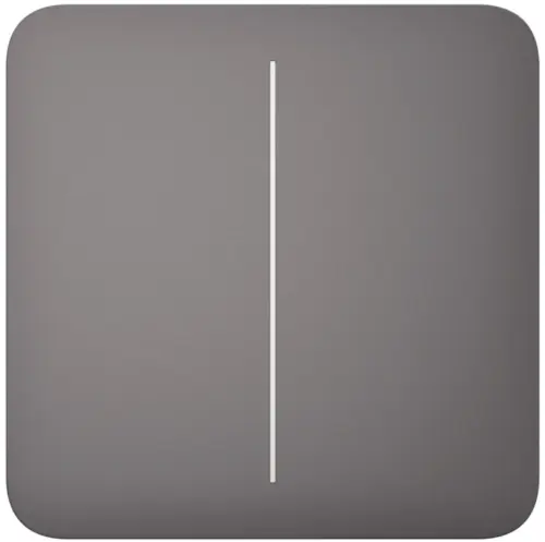 Вимикач Ajax LightSwitch 2-клавішний Grey