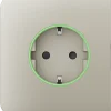 Бічна панель для вбудованої розетки Ajax SideCover (smart) Ivory