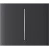 Центральна кнопка для двоклавішного вимикача Ajax CenterButton (2-gang) vertical Graphite
