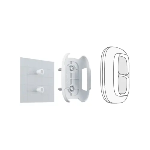 Тримач Ajax Holder for Button/DoubleButton White