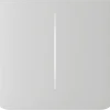 Бічна кнопка для двоклавішного вимикача Ajax SideButton (2-gang) vertical White