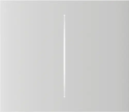 Центральна кнопка для двоклавішного вимикача Ajax CenterButton (2-gang) vertical White
