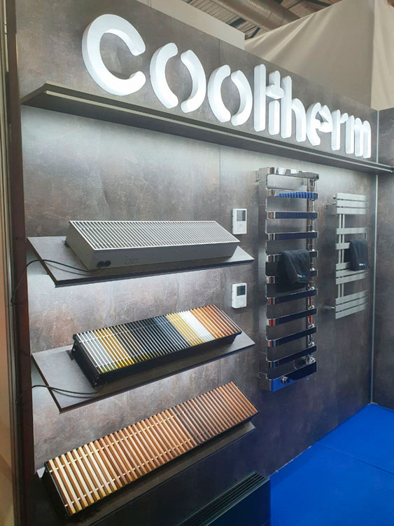 Внутрішньопідлоговий конвектор Cooltherm Ventherm 1000 мм200 мм110 мм V-1000.200.110-P.С.