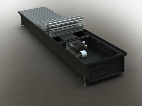 Внутрішньопідлоговий конвектор Cooltherm Hottherm 1250 мм300 мм110 мм H-1250.300.110-P.С.