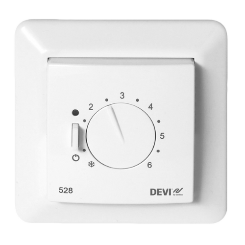 Терморегулятор для теплої підлоги DEVIreg™ 527