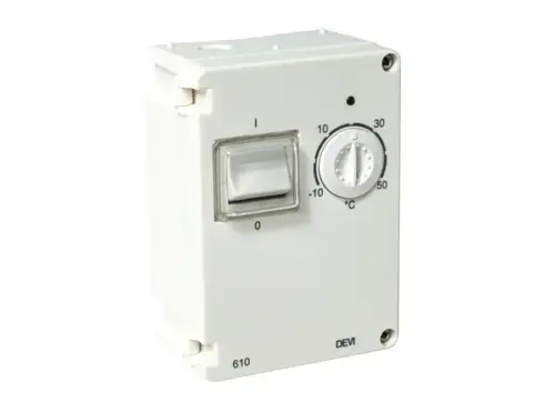 Терморегулятор для сніготанення DEVIreg™ 610 (-10 … +50 C) 10А