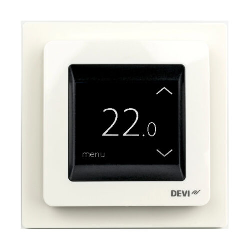 Терморегулятор для теплої підлоги DEVIreg™ Touch - Білий Терморегулятор для теплої підлоги DEVIreg™ Touch - Білий
