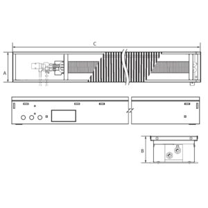 ht10020p_2-1-1-12.jpg-1-1-12 Внутрішньопідлоговий конвектор Cooltherm Hottherm 1450 мм200 мм110 мм H-1450.200.110-P.С.
