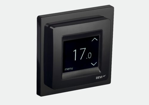 Терморегулятор для теплої підлоги DEVIreg™ Touch - Чорний
