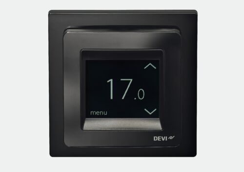 Терморегулятор для теплої підлоги DEVIreg™ Touch - Чорний
