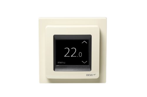 Терморегулятор для теплої підлоги DEVIreg™ Touch - Слонова кістка