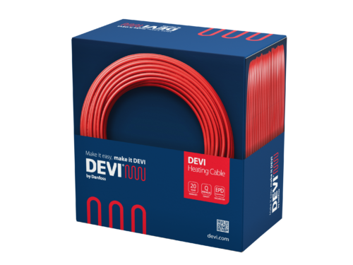 Нагрівальний кабель DEVIflex™ 6T — 160м