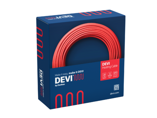 Нагрівальний кабель DEVIflex™ 6T — 80м
