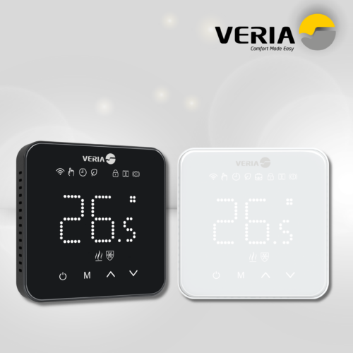 Терморегулятор Wi-Fi Veria Control WT45 (Чорний)