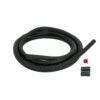 Трубка для датчика температури DEVI Flexpipe, Ø6,7 мм, 2,5 м, чорна