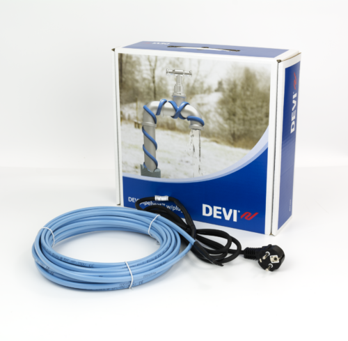 Heating Cables, DEVIpipeheat 10 V2 readym., 10W/m@10°C, 10 m, Supply voltage [V] AC: 230