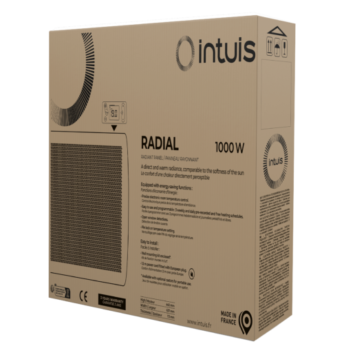 Інфрачервоний обігрівач Intuis RADIAL, 1000 Вт