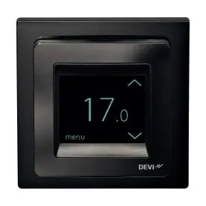 Терморегулятор для теплої підлоги DEVIreg™ Touch - Чорний
