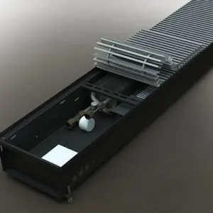 Внутрішньопідлоговий конвектор Cooltherm Ventherm 1250 мм200 мм80 мм V-1250.200.80-P.С.