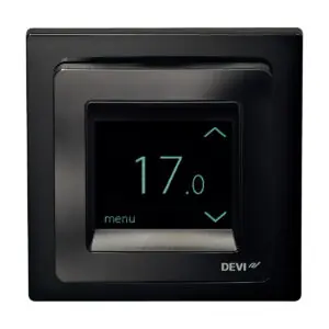 Терморегулятор для теплої підлоги DEVIreg™ Touch - Чорний