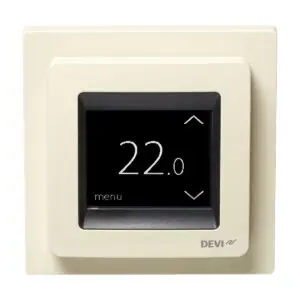Терморегулятор для теплої підлоги DEVIreg™ Touch - Слонова кістка